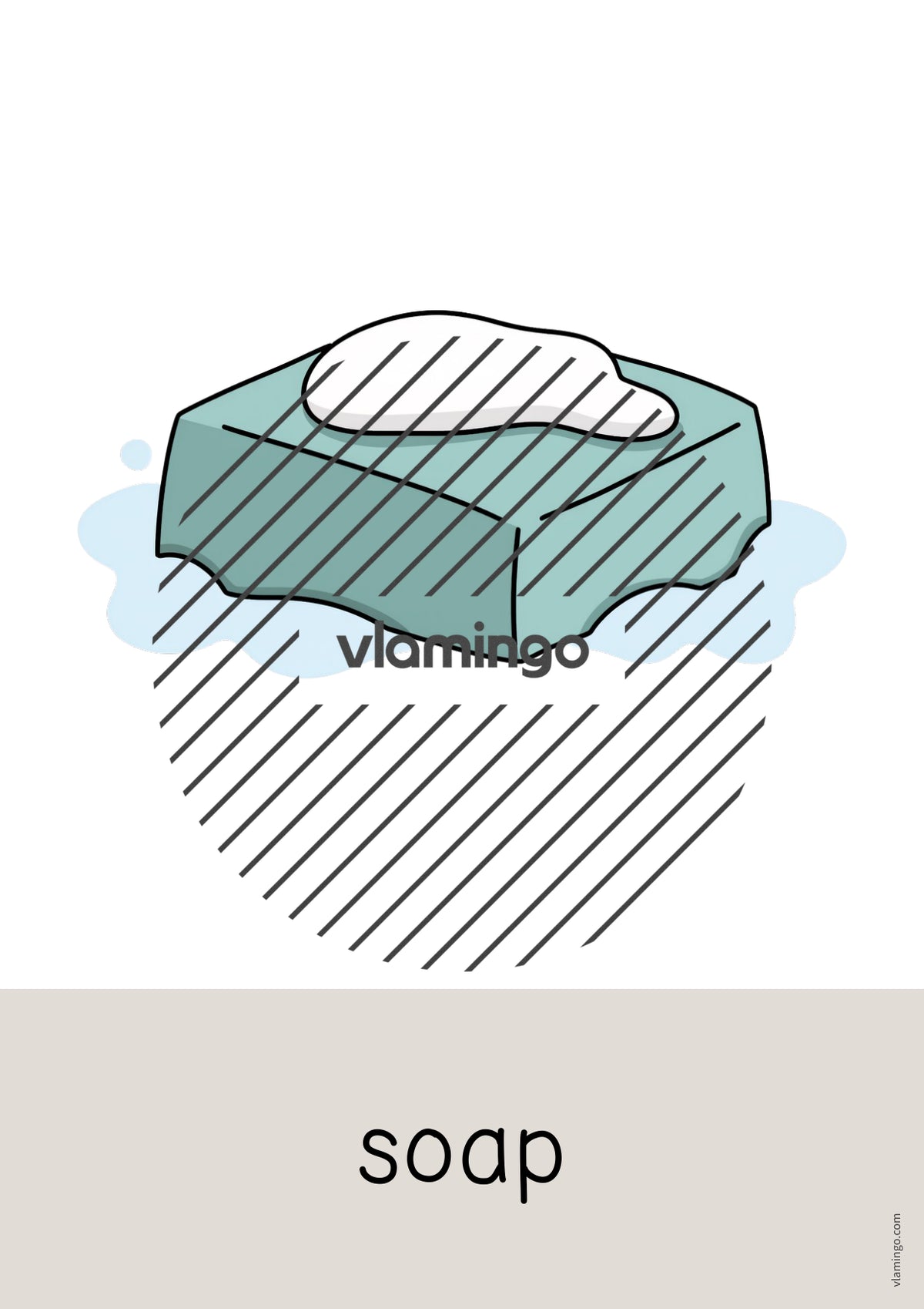 de englisch cleaning word and picture cards 020