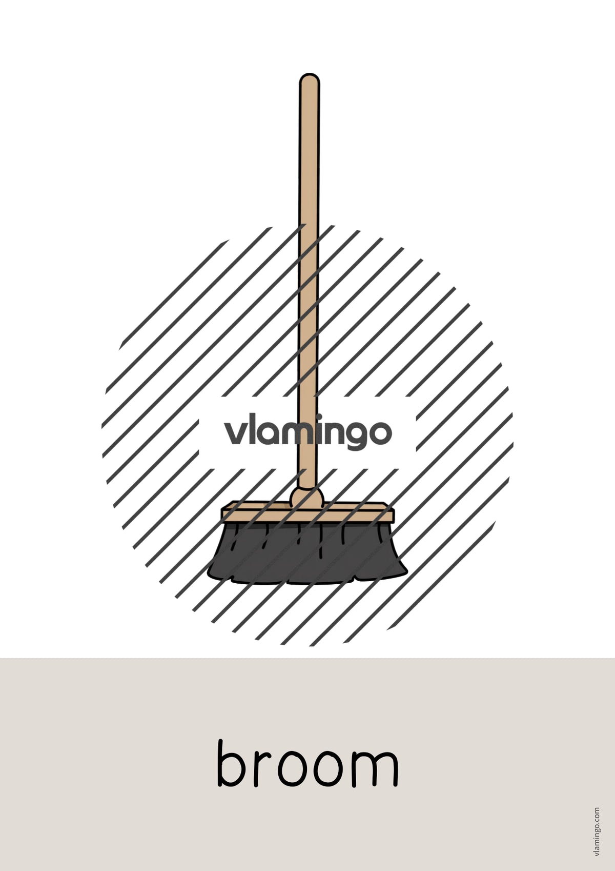 de englisch cleaning word and picture cards 025