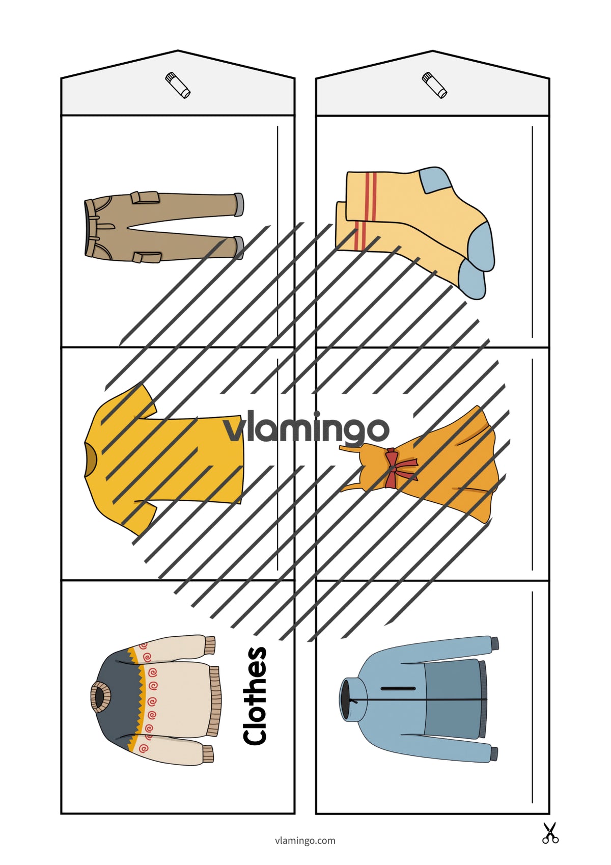 de englisch clothes accordion fold 009
