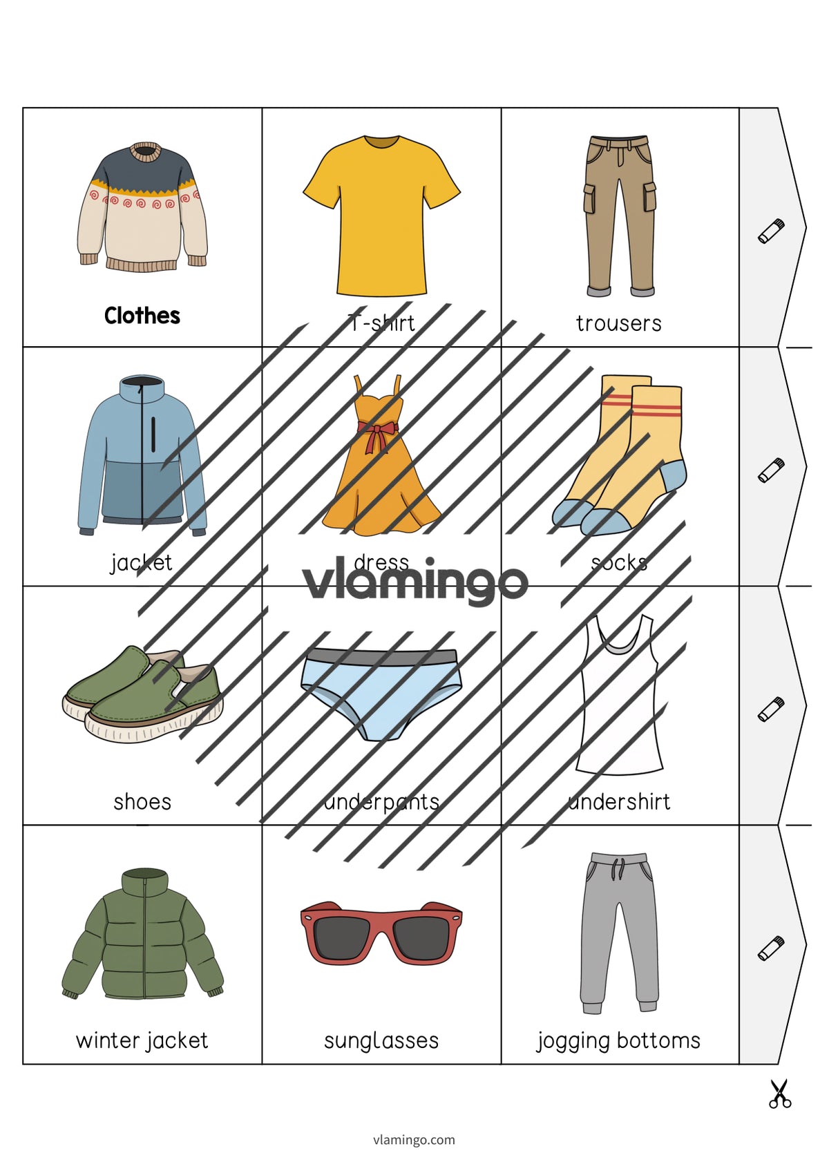 de englisch clothes accordion fold 014