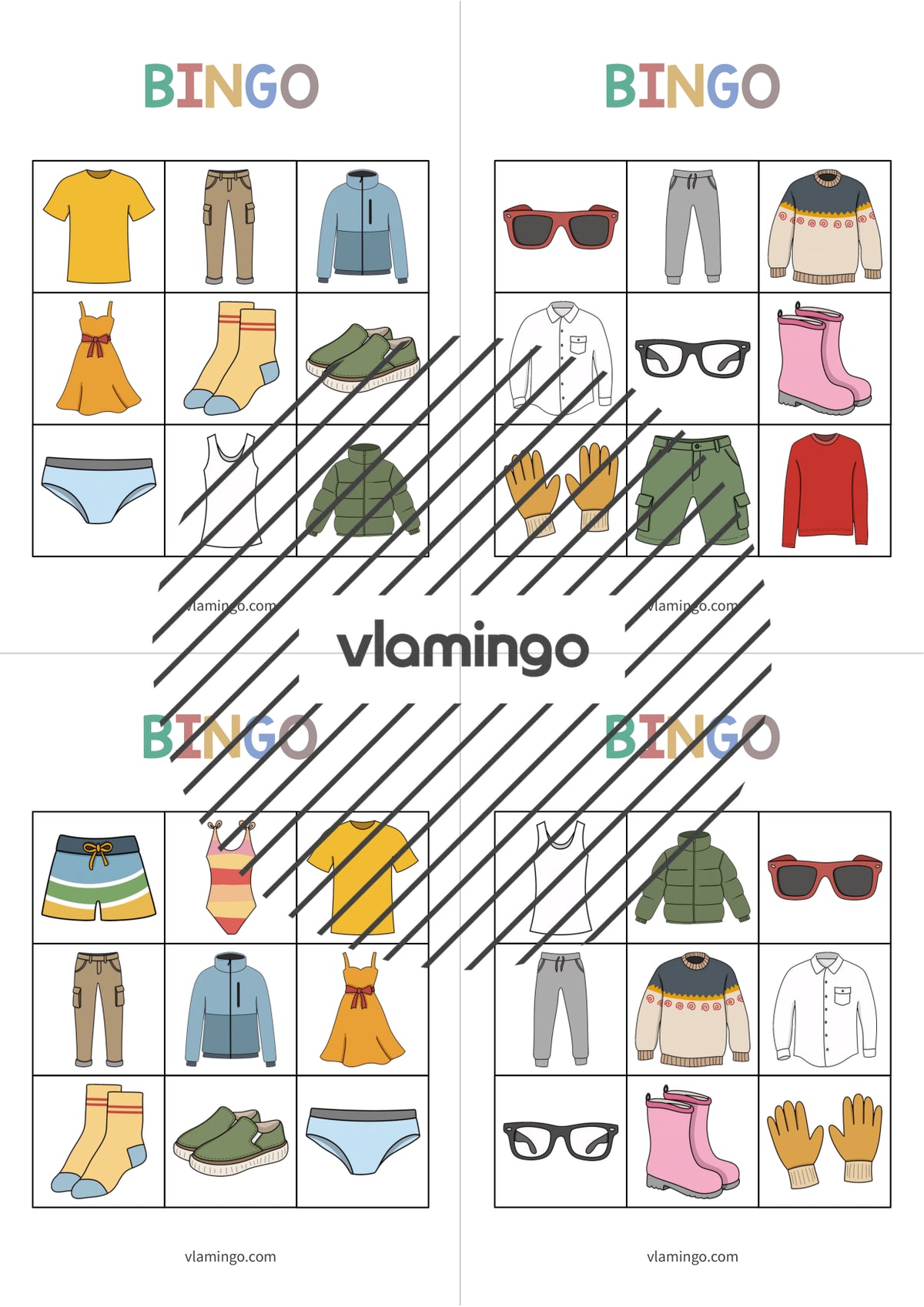 de englisch clothes bingo 005