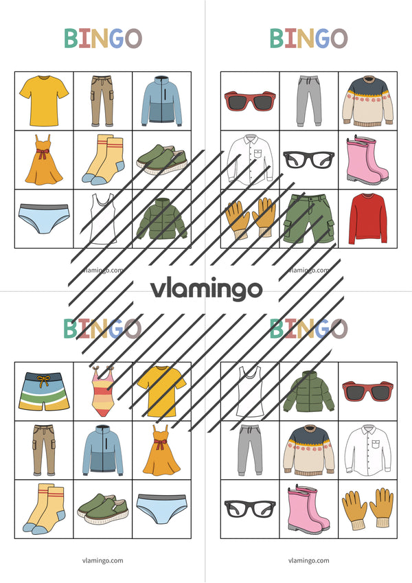 de englisch clothes bingo 005