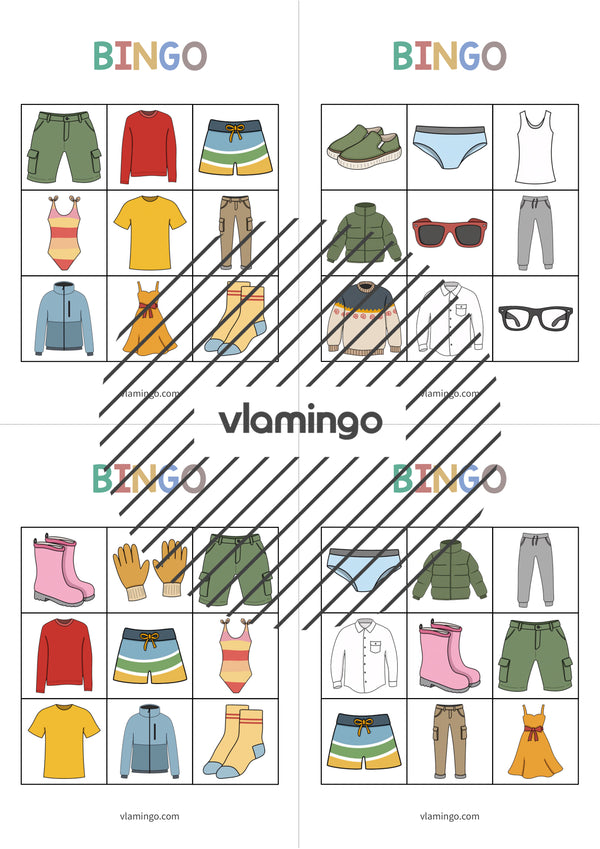 de englisch clothes bingo 006