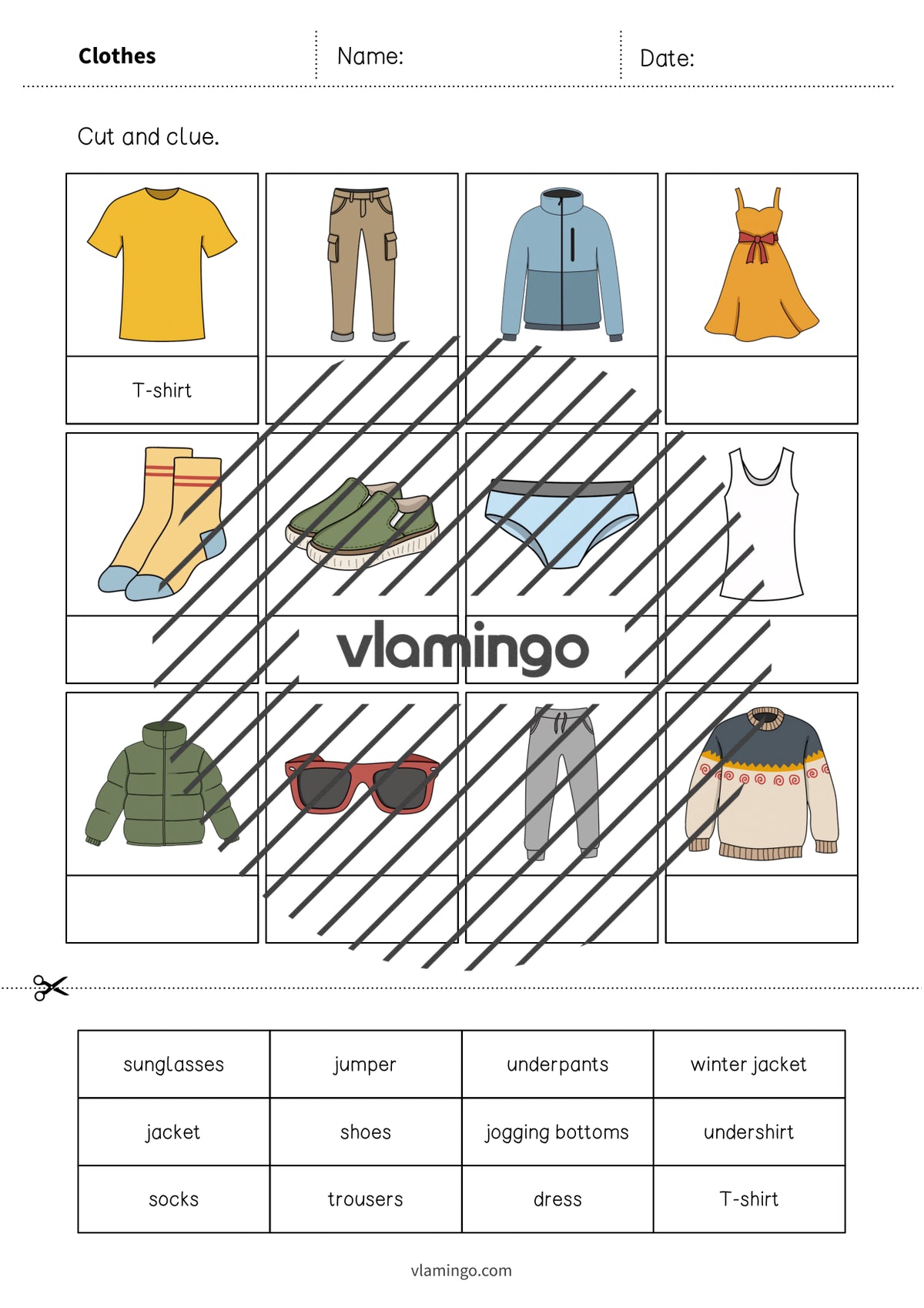 de englisch clothes cut and glue 003