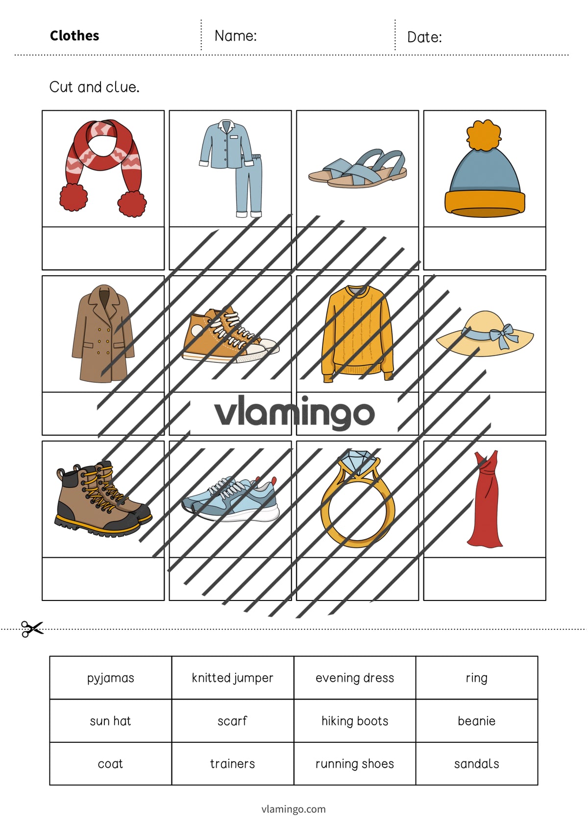 de englisch clothes cut and glue 005