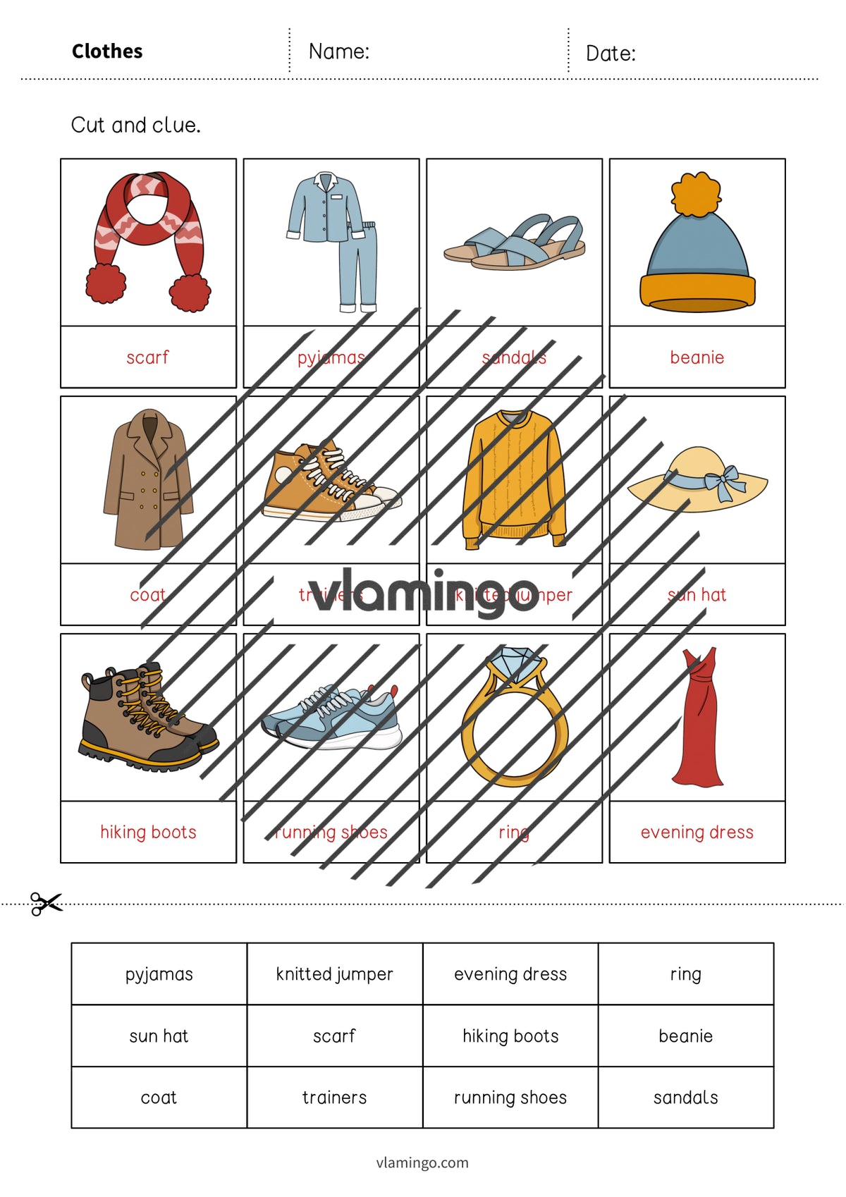 de englisch clothes cut and glue 009