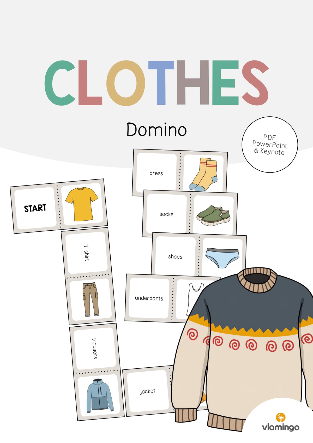 de englisch clothes domino 001
