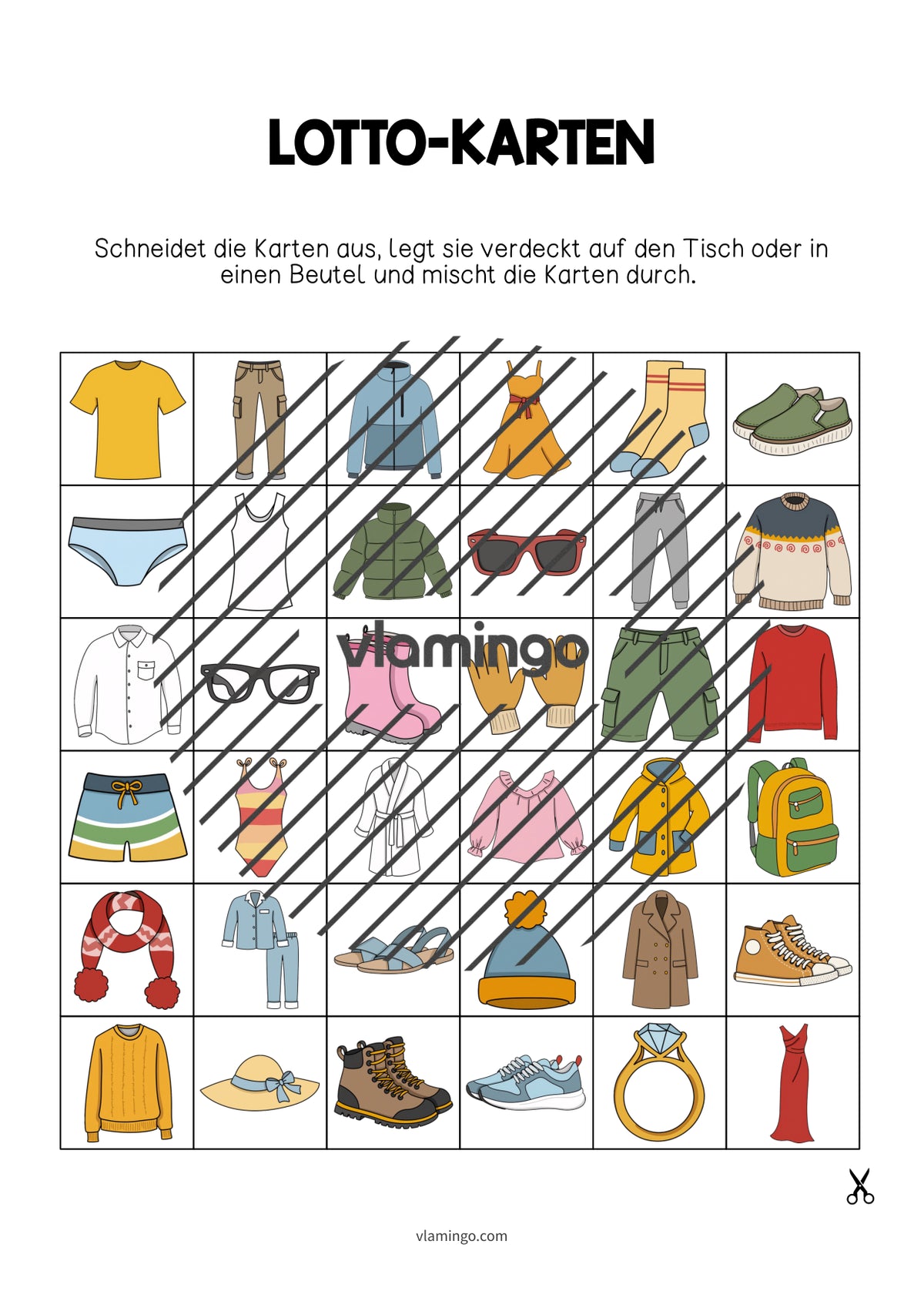 de englisch clothes education lotto 003