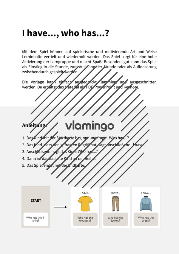de englisch clothes i have who has 002