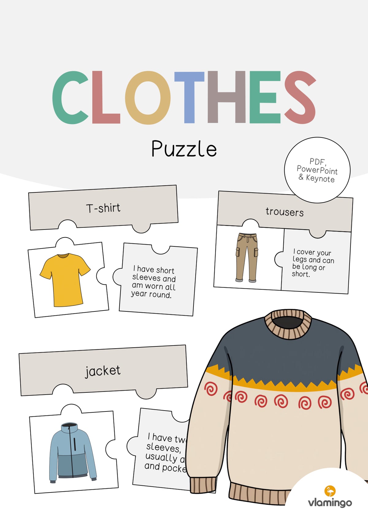 de englisch clothes puzzle 001
