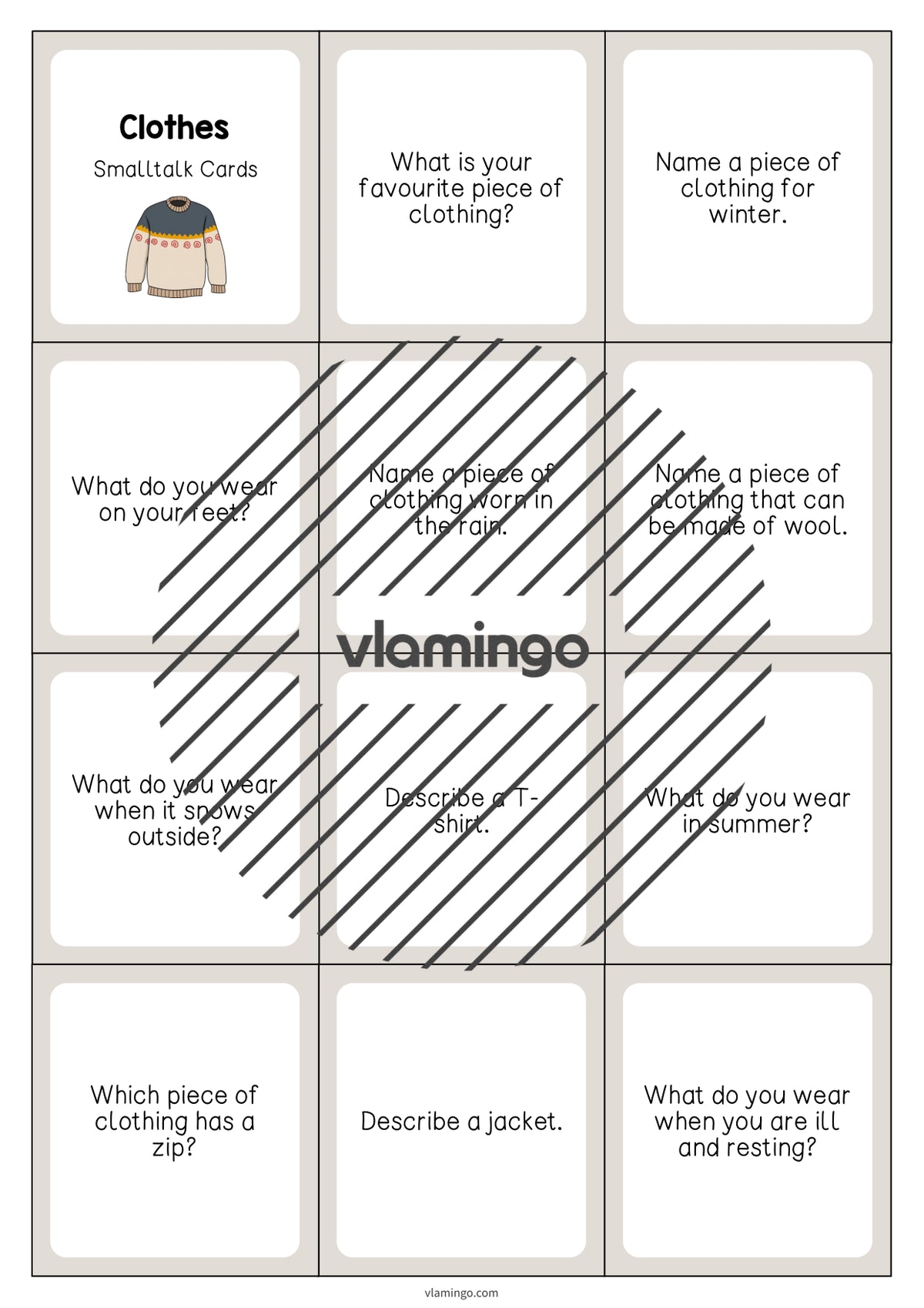 de englisch clothes smalltalk cards 003