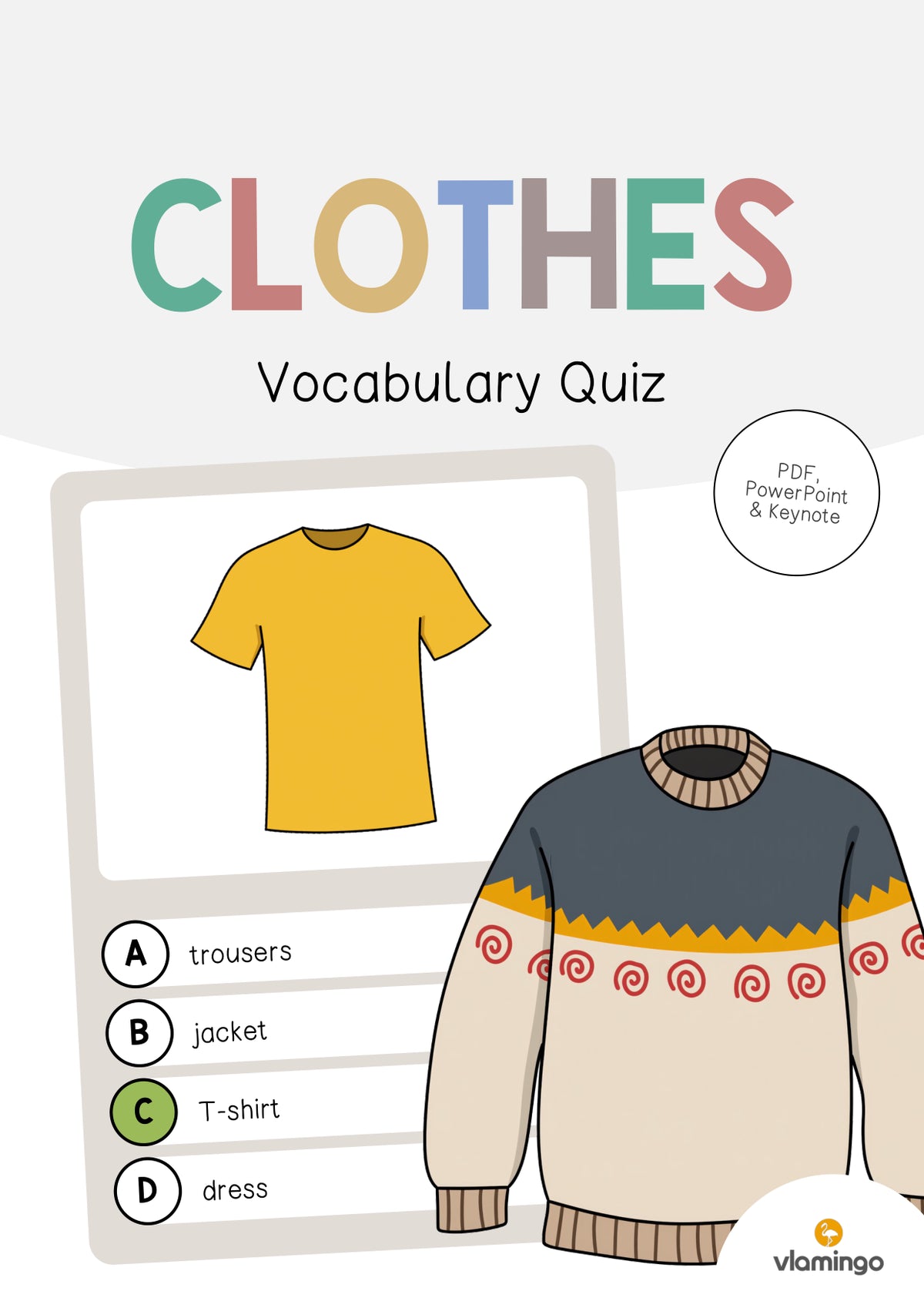 de englisch clothes vocabulary quiz 001