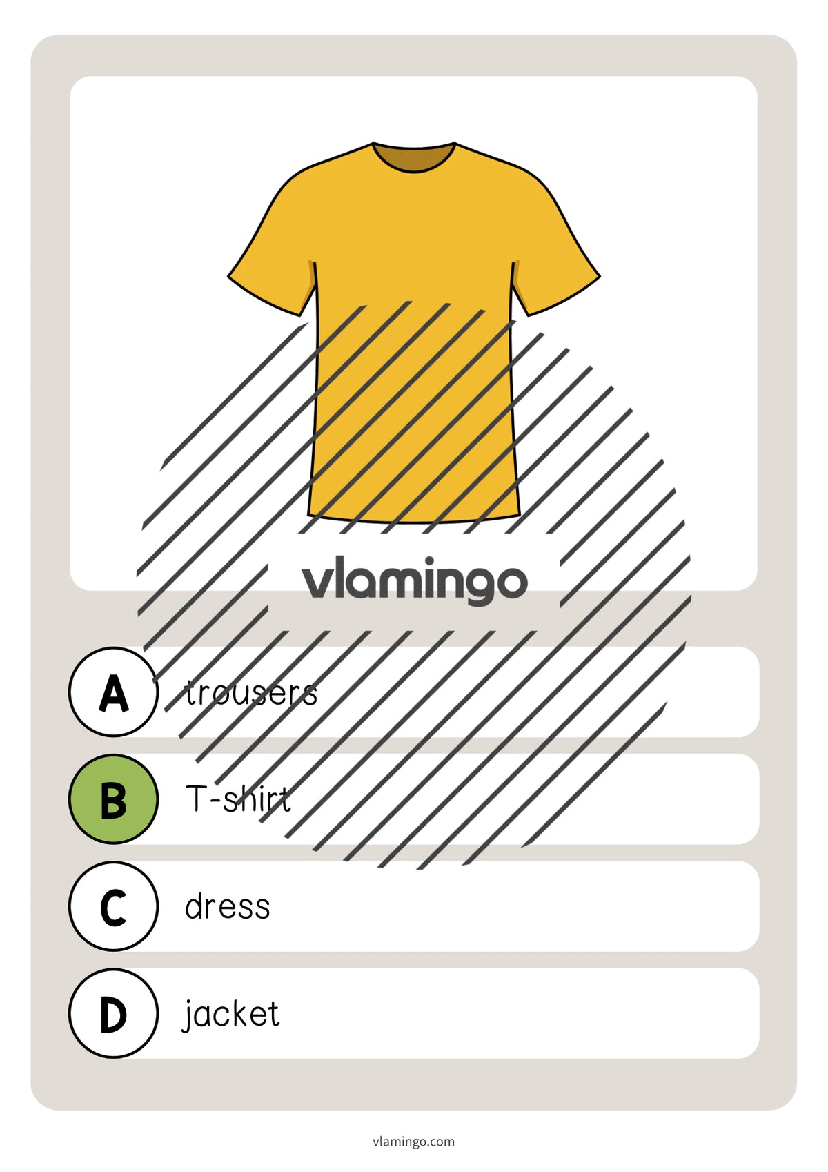 de englisch clothes vocabulary quiz 006