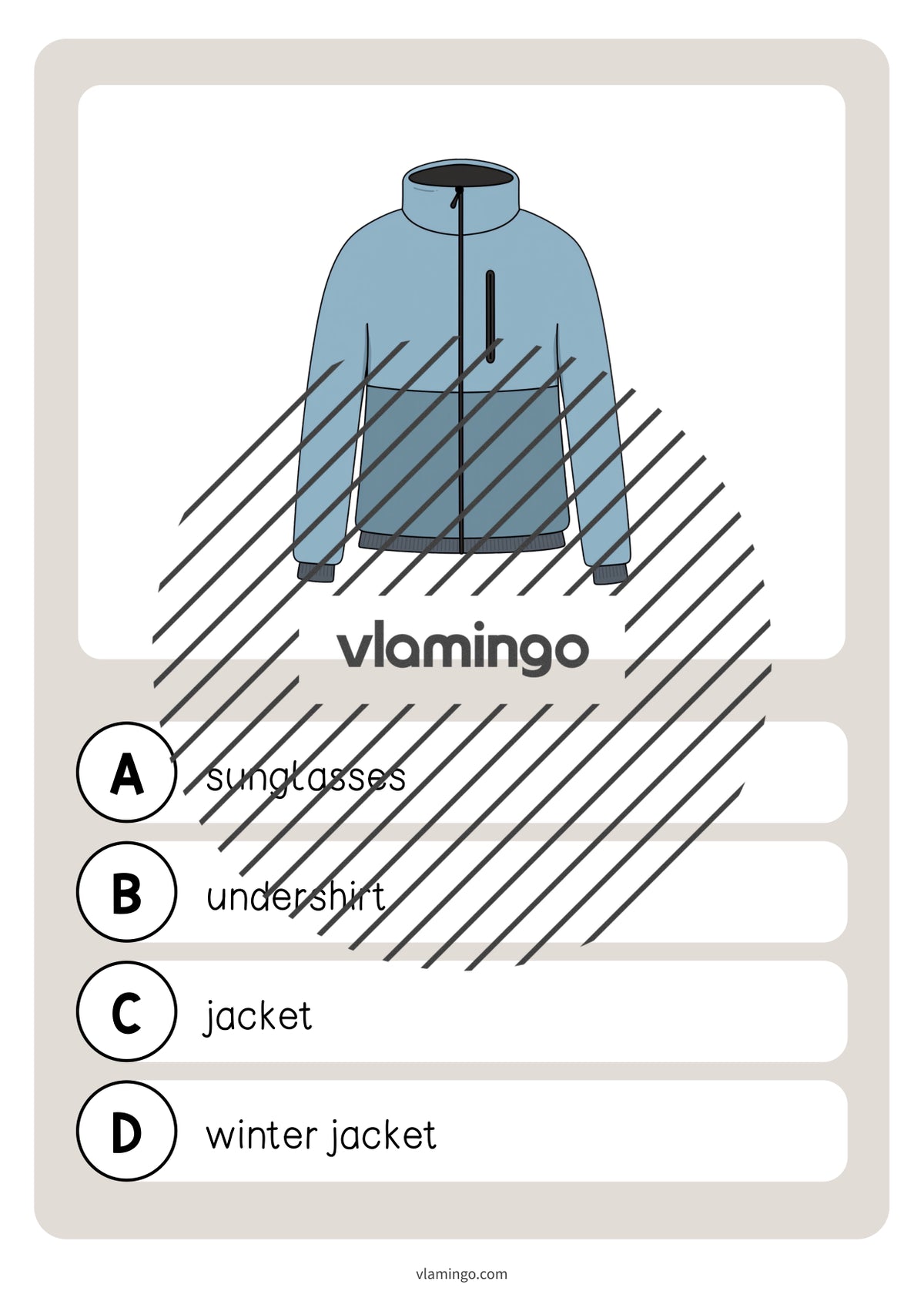 de englisch clothes vocabulary quiz 009