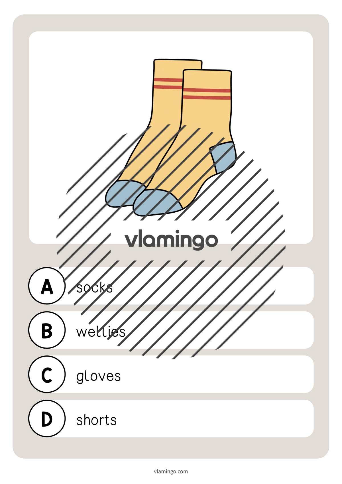 de englisch clothes vocabulary quiz 013