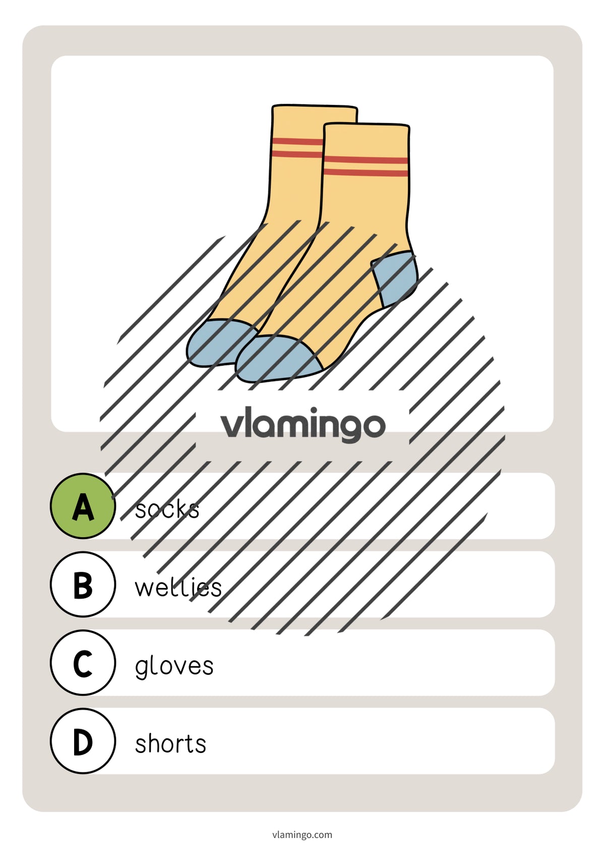de englisch clothes vocabulary quiz 014