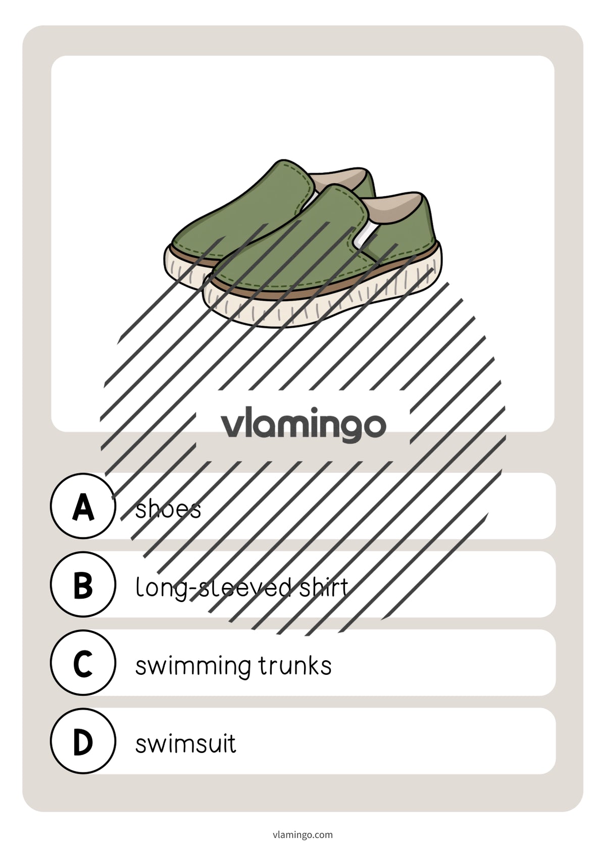 de englisch clothes vocabulary quiz 015
