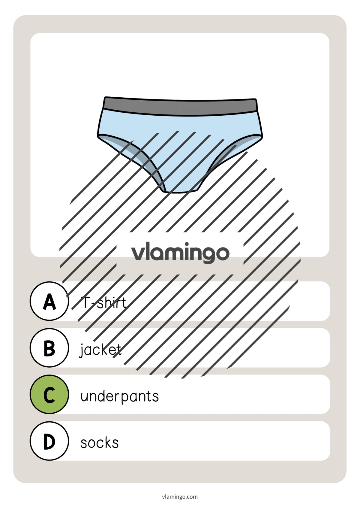 de englisch clothes vocabulary quiz 018