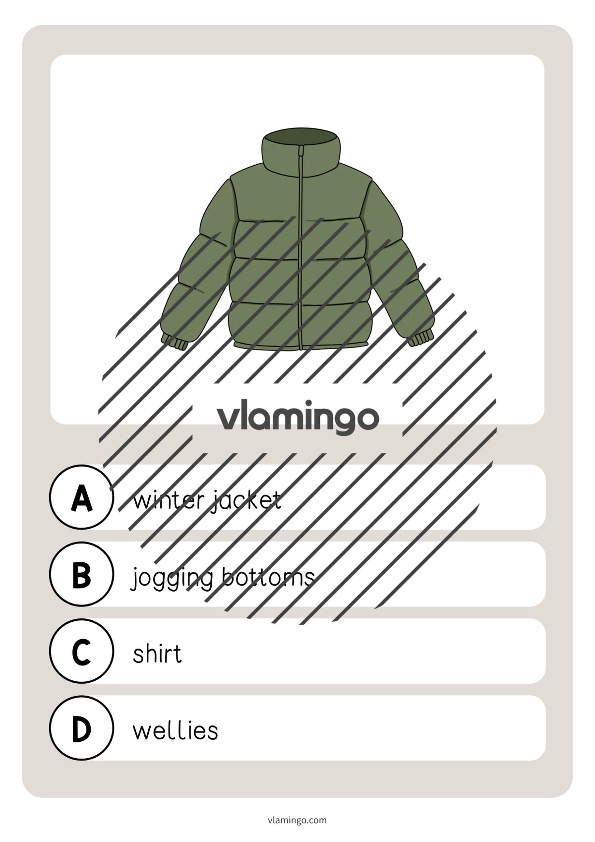 de englisch clothes vocabulary quiz 021