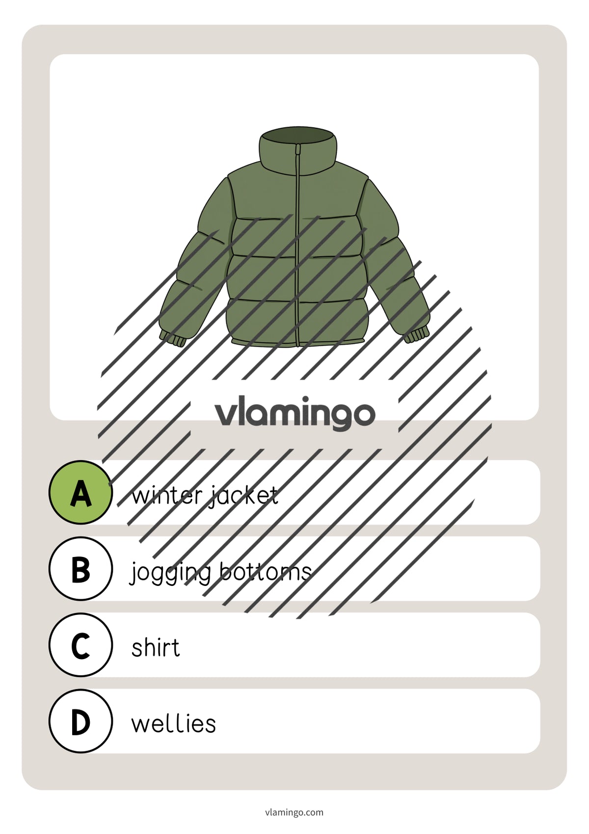 de englisch clothes vocabulary quiz 022