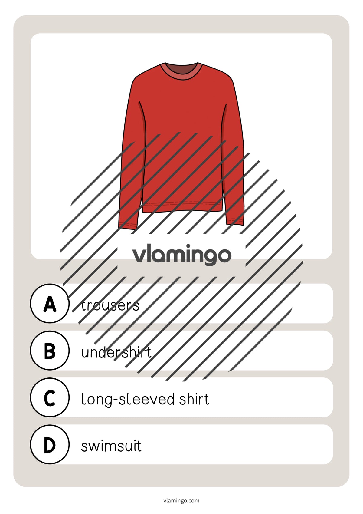de englisch clothes vocabulary quiz 039
