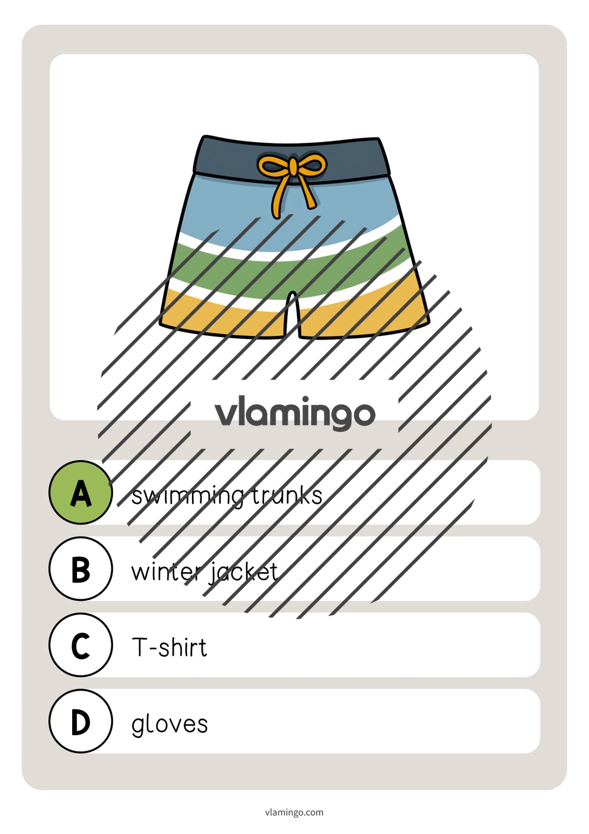 de englisch clothes vocabulary quiz 042