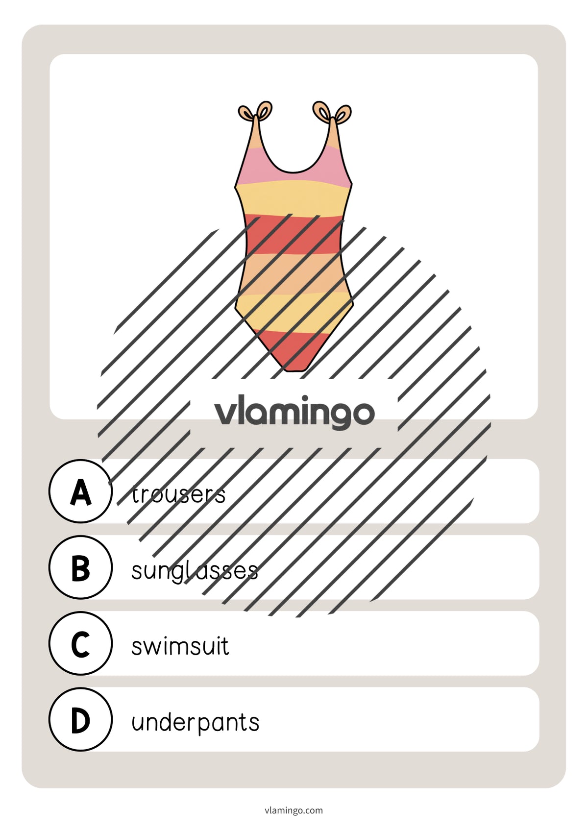 de englisch clothes vocabulary quiz 043