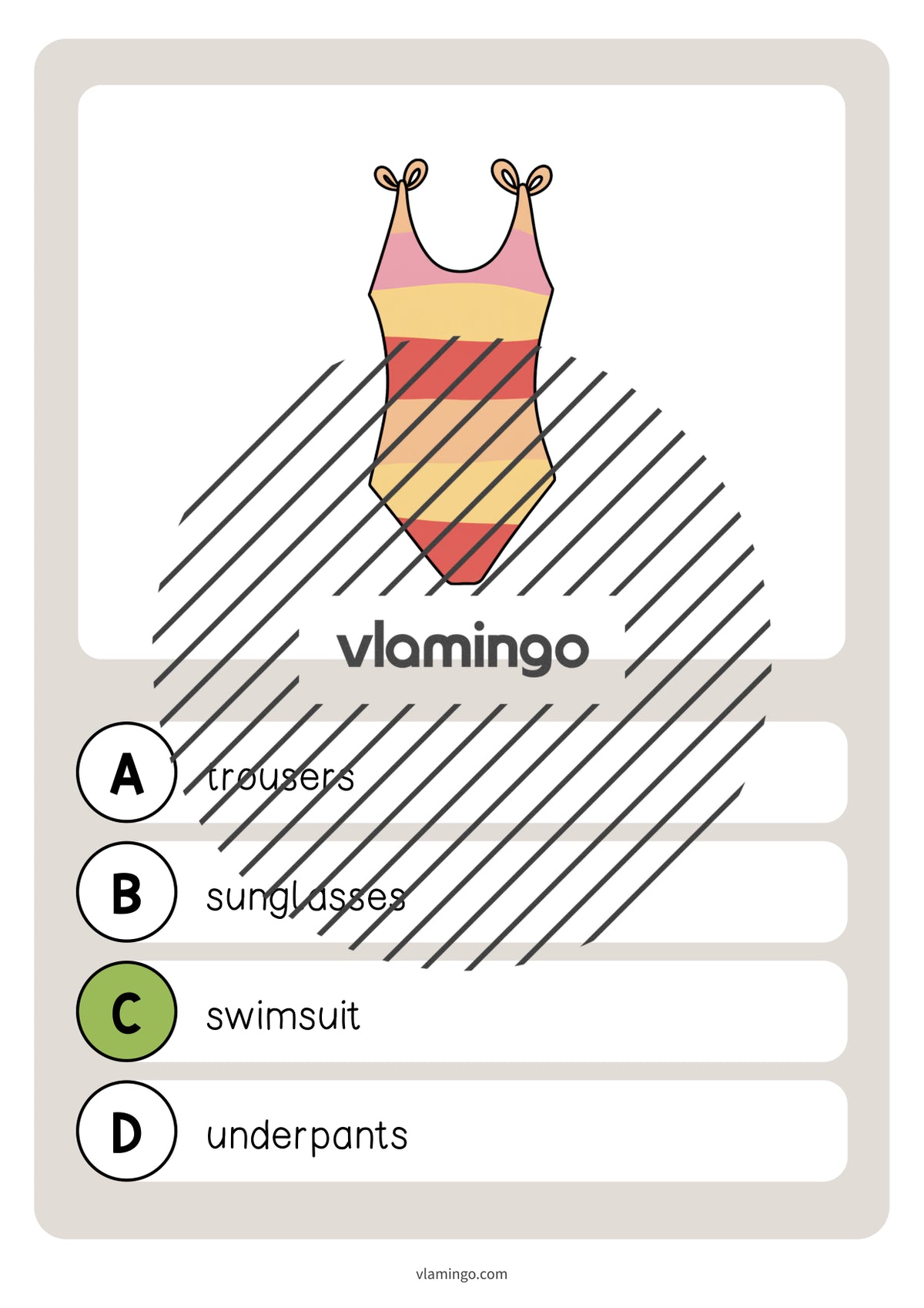 de englisch clothes vocabulary quiz 044