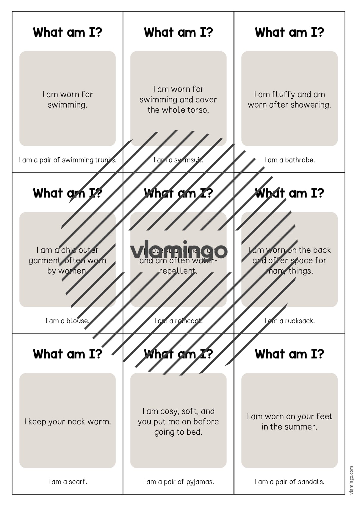 de englisch clothes what am i cards 005