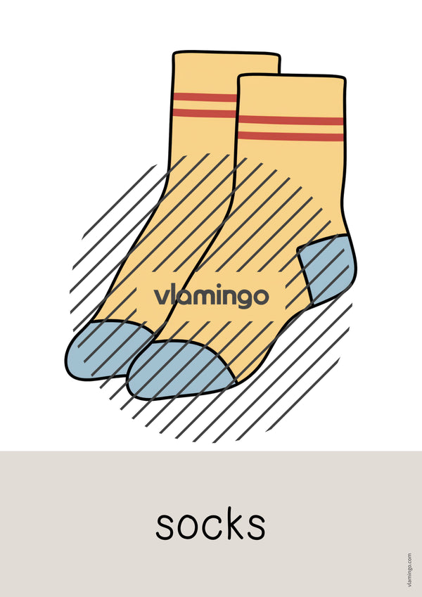 de englisch clothes word and picture cards 007