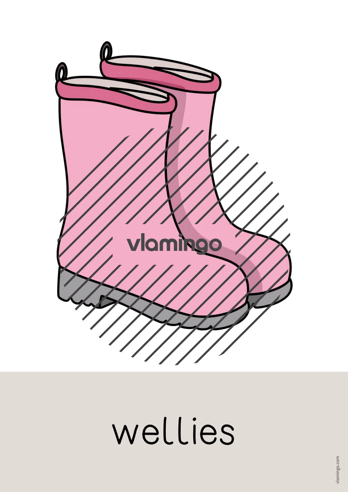 de englisch clothes word and picture cards 017