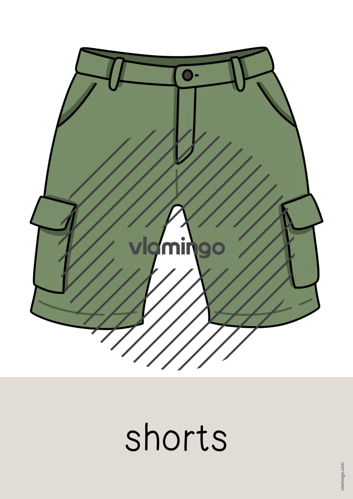 de englisch clothes word and picture cards 019