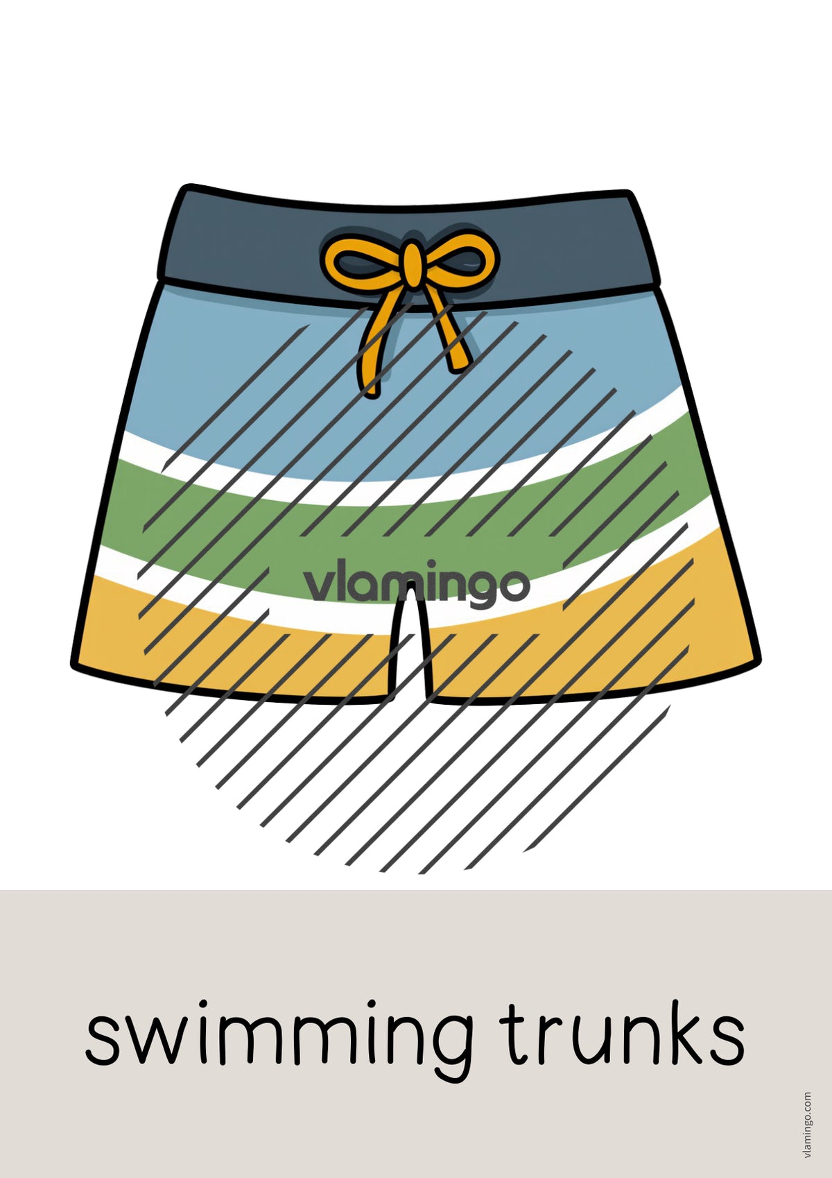 de englisch clothes word and picture cards 021