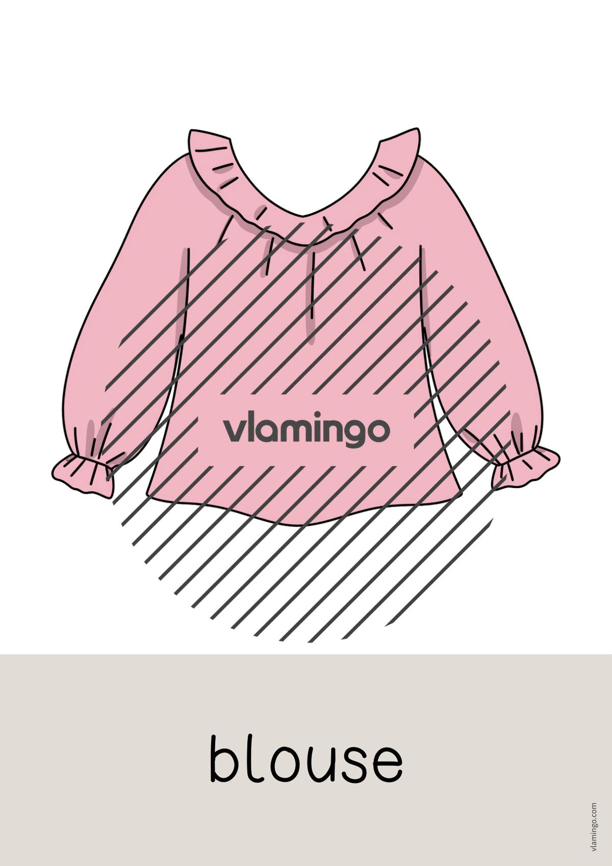 de englisch clothes word and picture cards 024