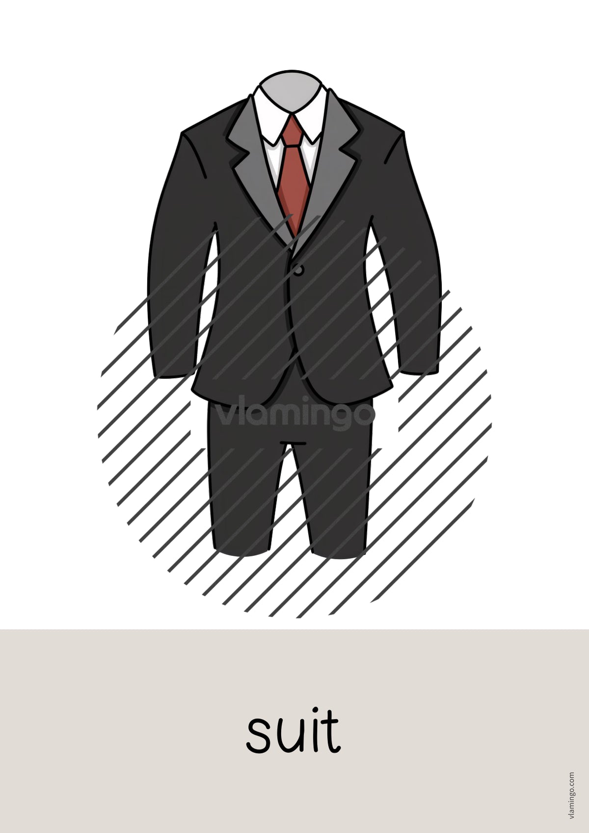 de englisch clothes word and picture cards 040