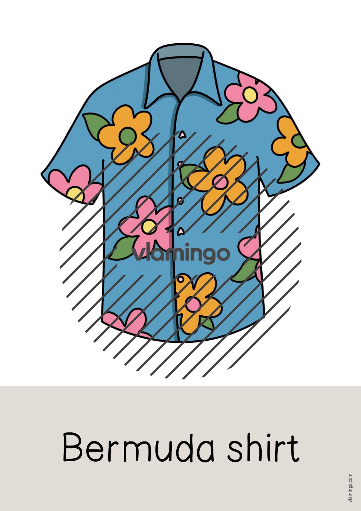 de englisch clothes word and picture cards 048