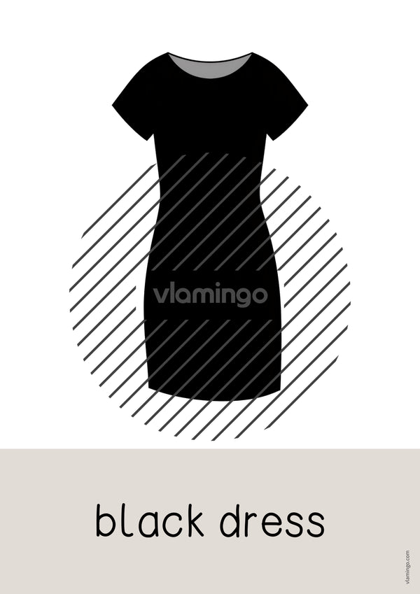de englisch clothes word and picture cards 088