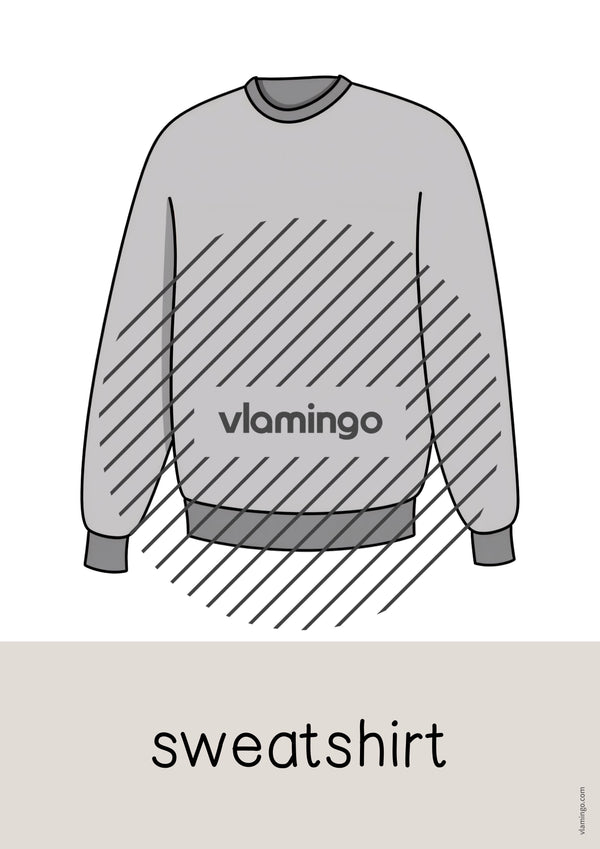 de englisch clothes word and picture cards 106