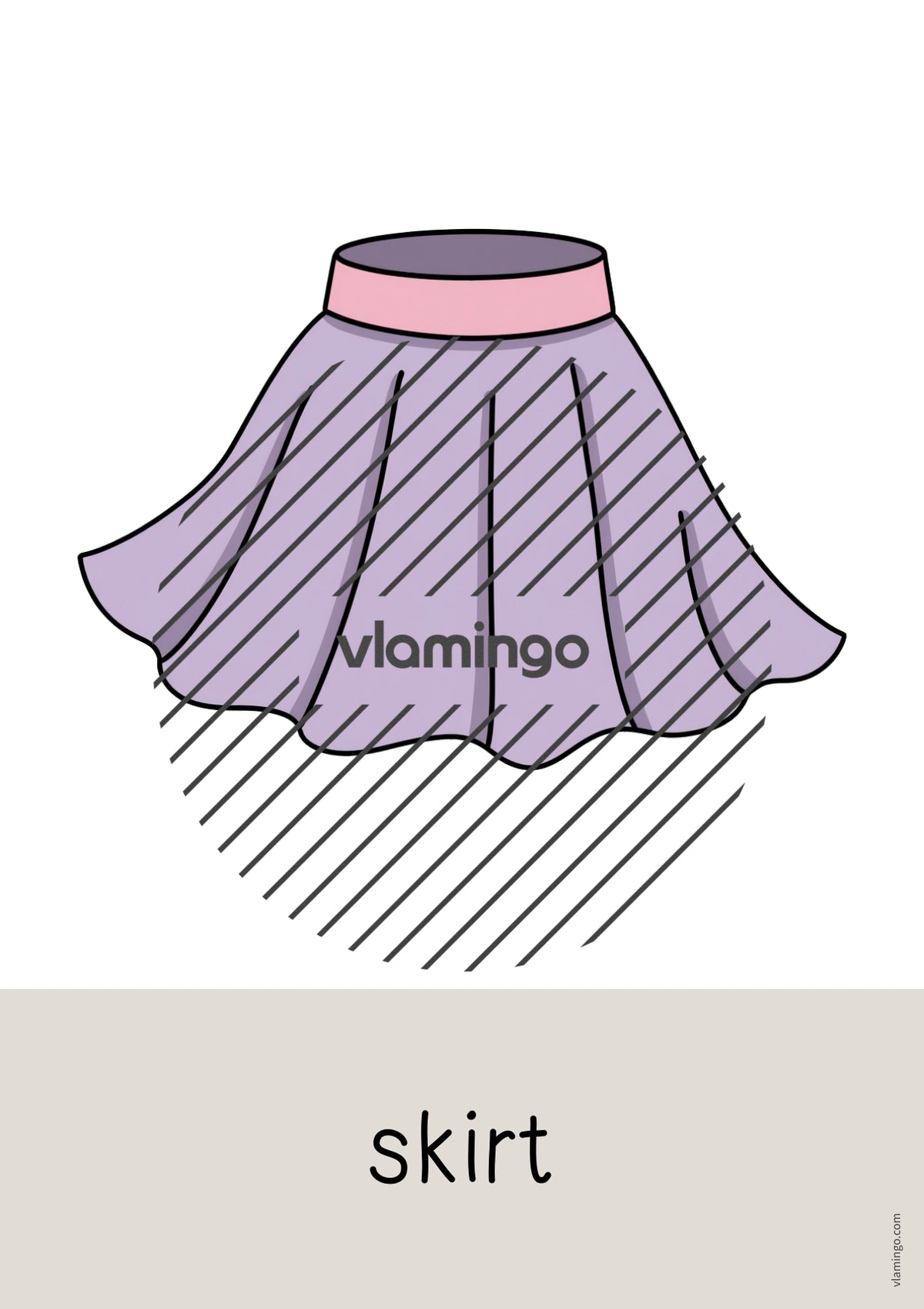 de englisch clothes word and picture cards 107