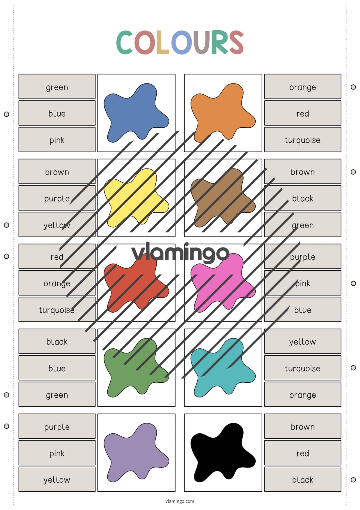 de englisch colours clip cards 003