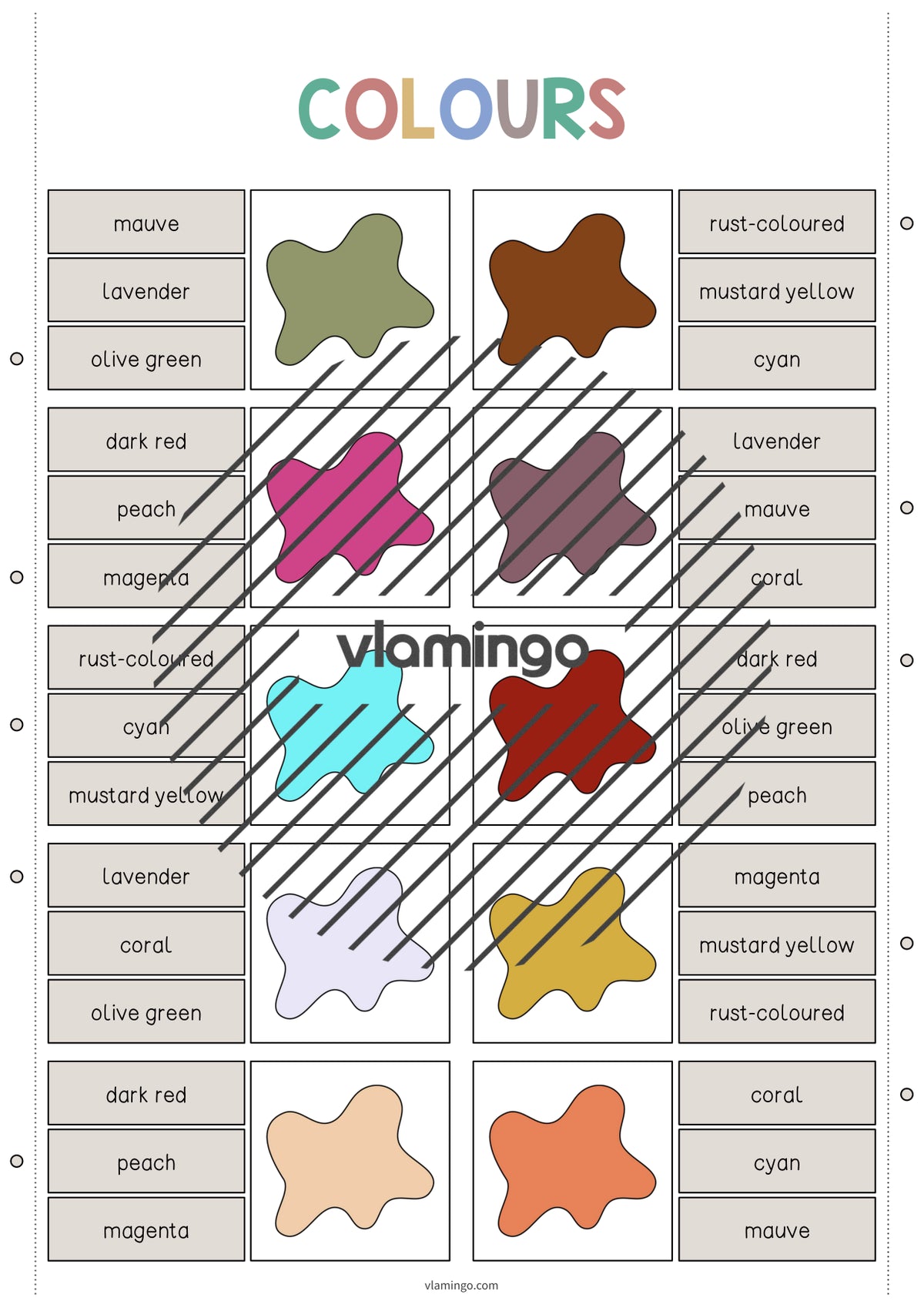 de englisch colours clip cards 005