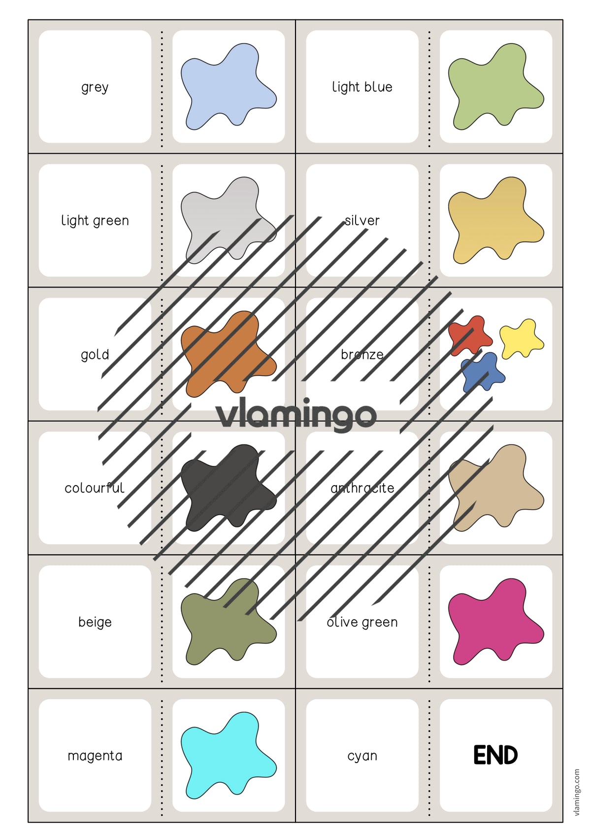 de englisch colours domino 004
