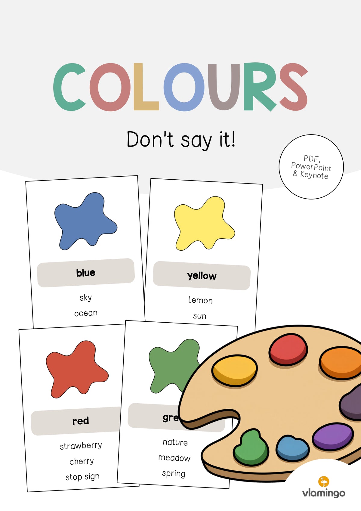 de englisch colours dont say it 001