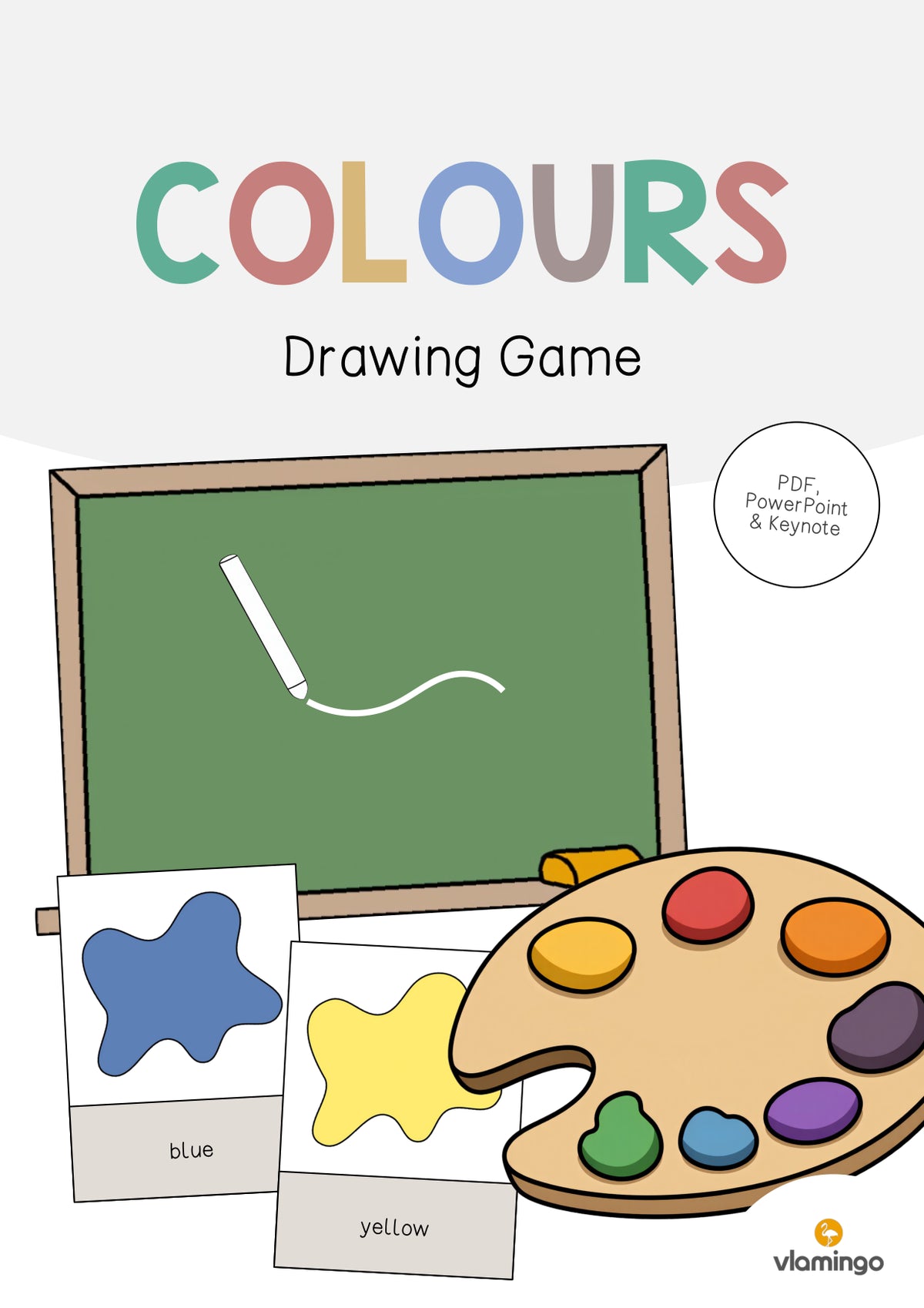 de englisch colours drawing game 001