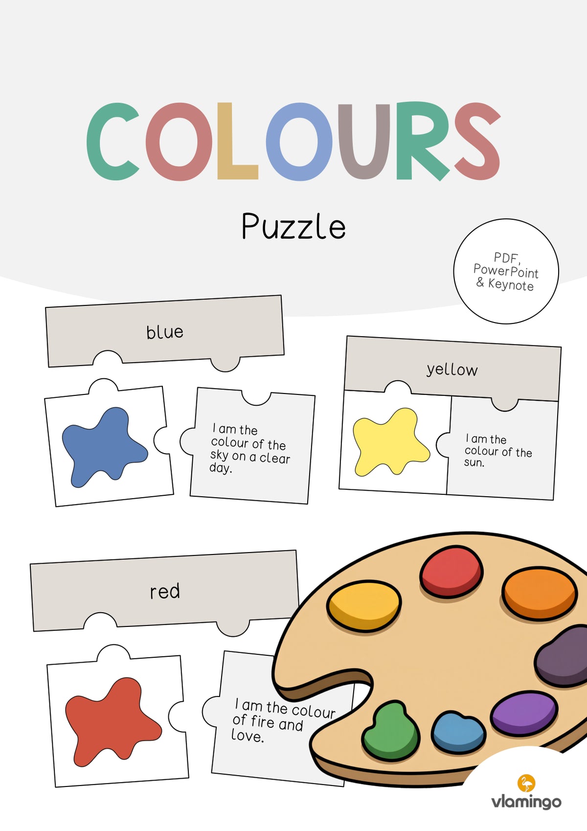 de englisch colours puzzle 001