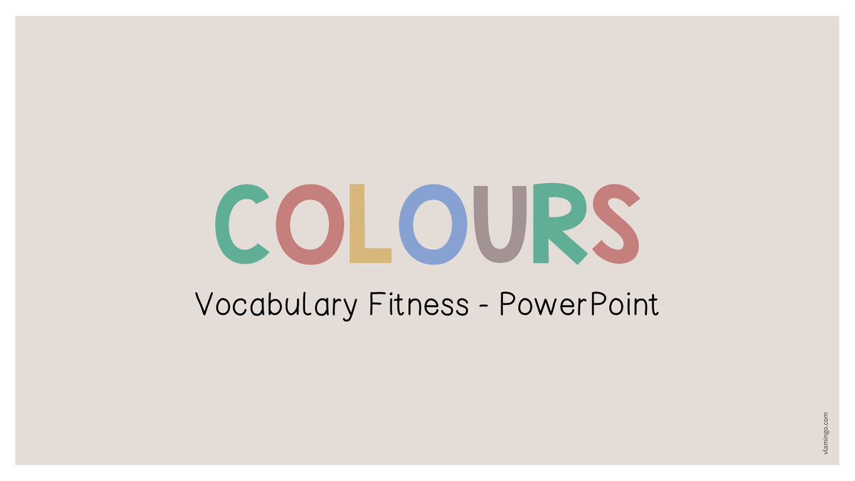 de englisch colours vocabulary fitness powerpoint 001