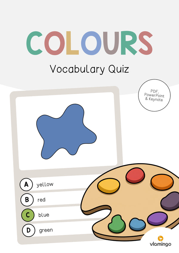 de englisch colours vocabulary quiz 001