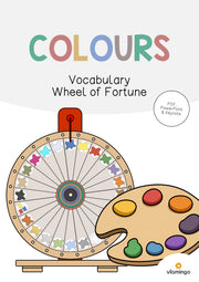 de englisch colours vocabulary wheel of fortune 001