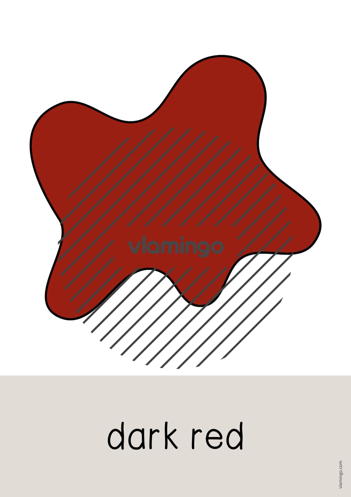 de englisch colours word and picture cards 030
