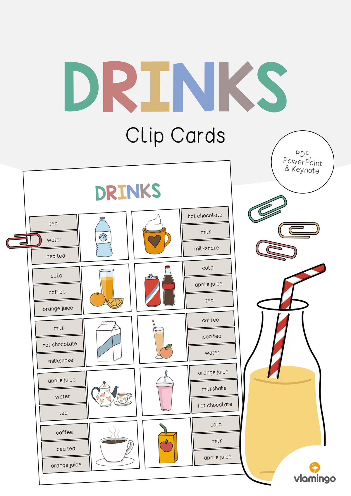 de englisch drinks clip cards 001